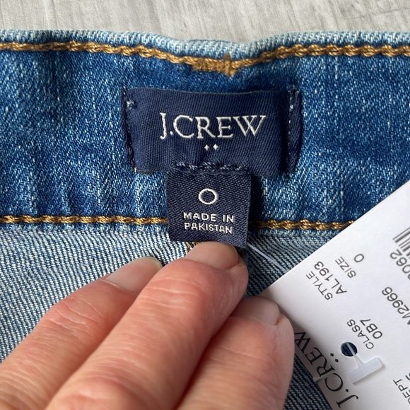 NWT J. Crew Factory denim skirt, size 0. - Picture 3 of 10